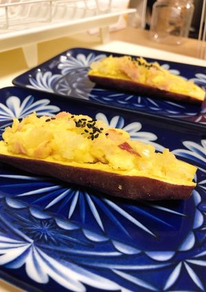 レンジでさつまいもサラダorグラタン-レシピのメイン写真