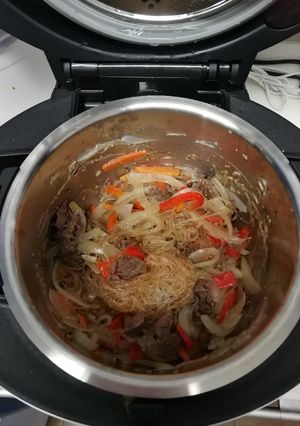 ホットクックでチャプチェ-レシピのメイン写真