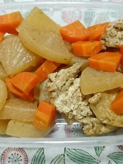 大根と人参と油揚げの煮物-レシピのメイン写真