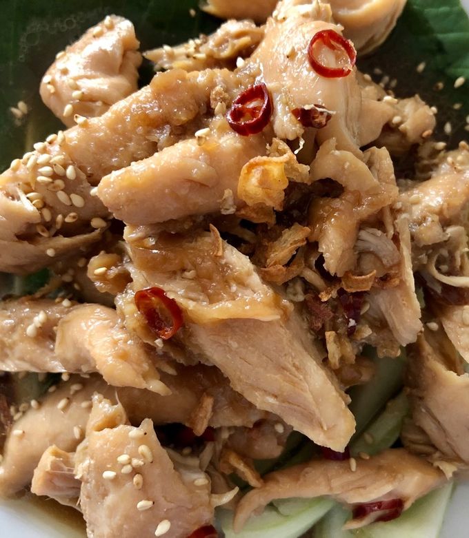 フライドオニオンでレンチン甘辛ささみ by 豆苗☆ 【クックパッド