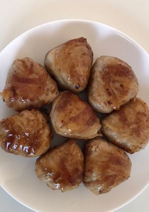 肉巻きおにぎり-レシピのメイン写真