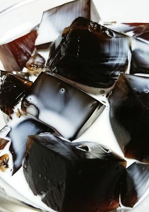 簡単 プルプル黒糖ゼリー-レシピのメイン写真