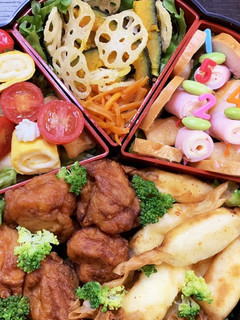 運動会お弁当1段目-レシピのメイン写真