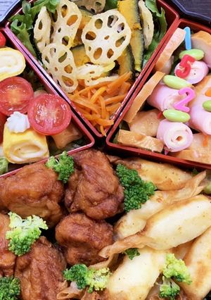 運動会お弁当1段目-レシピのメイン写真