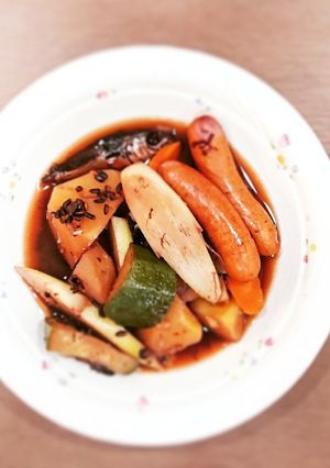 超簡単！野菜たっぷり黒米入りポトフ-レシピのメイン写真