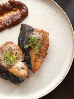 ブリのムニエルの味噌マスタードソース-レシピのメイン写真