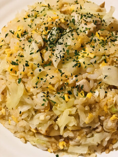 キャベツ&キノコのチキンチャーハン-レシピのメイン写真