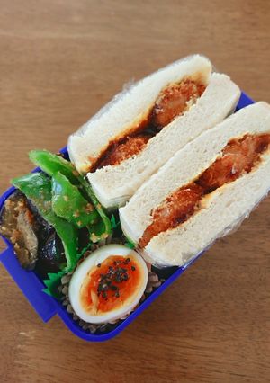 カツサンド弁当-レシピのメイン写真