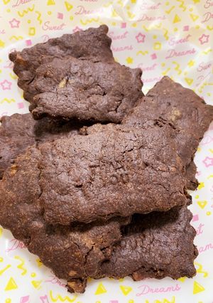 ヘルシーなココアクッキー、卵バターなし-レシピのメイン写真