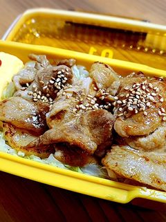 しょうが焼き丼弁当-レシピのメイン写真
