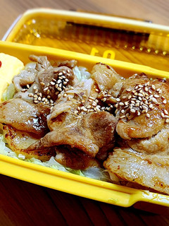 しょうが焼き丼弁当-レシピのメイン写真