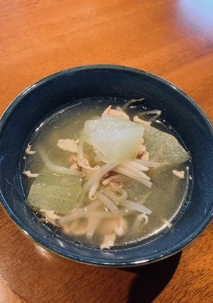 冬瓜スープ 材料2つ!-レシピのメイン写真