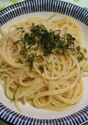簡単！明太子スパゲティー-レシピのメイン写真