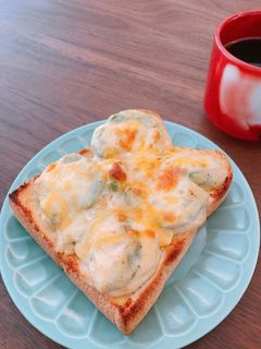 明太マヨアボカドトースト-レシピのメイン写真