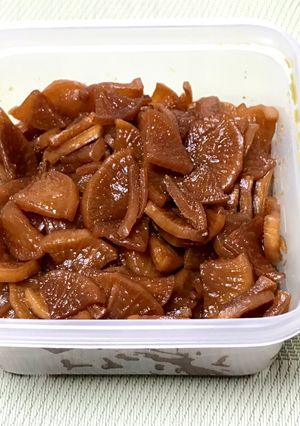 大根の佃煮を減塩で♪-レシピのメイン写真
