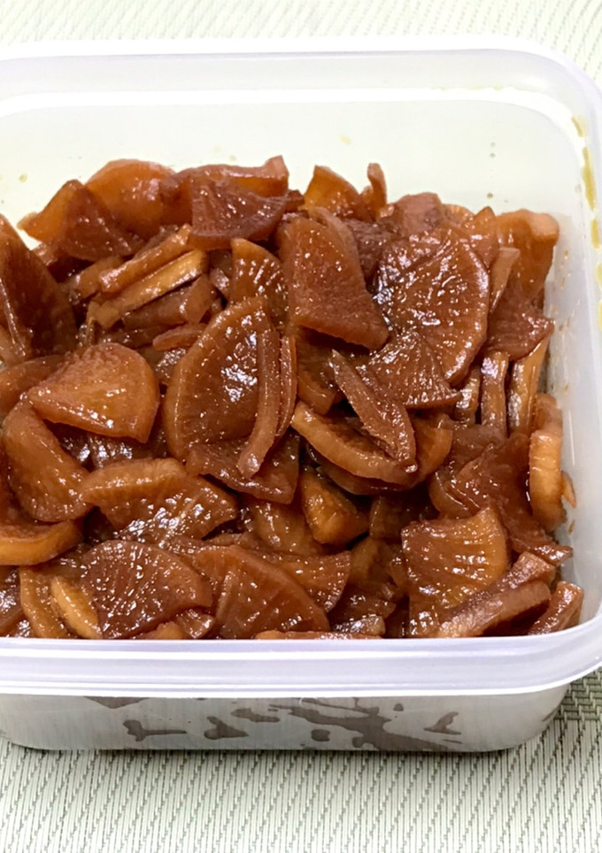 大根の佃煮を減塩で♪-レシピのメイン写真