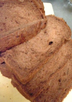 地粉（中力粉）で作る☆ダブルチョコ食パン-レシピのメイン写真