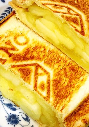 アップルパイみたいなホットサンド-レシピのメイン写真