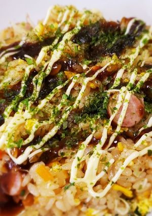 お好み焼き風炊き込みご飯-レシピのメイン写真
