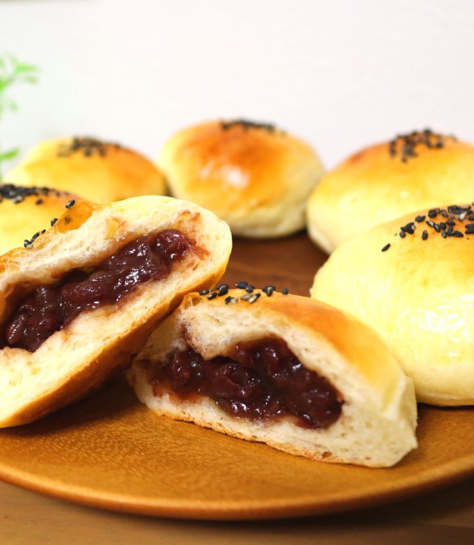 手ごね生地♪基本のもちもちあんぱん by パンダワンタン