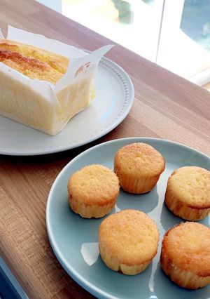 マーガリンで。カルピスケーキ-レシピのメイン写真