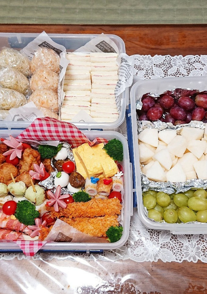 幼稚園(年長)運動会のお弁当-レシピのメイン写真