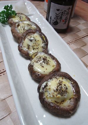 しいたけのマヨチーズ焼き-レシピのメイン写真