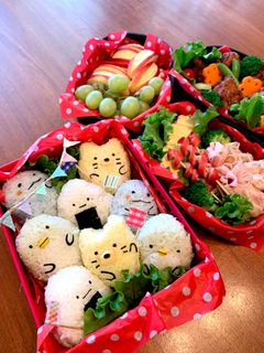 運動会 すみっコぐらし 弁当-レシピのメイン写真