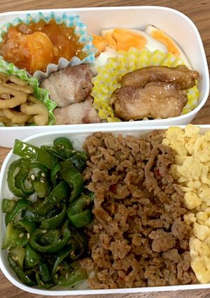 肉そぼろ(ピリ辛味噌味)-レシピのメイン写真