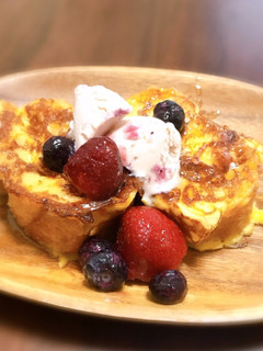 カチカチパンでフワフワフレンチトースト♡-レシピのメイン写真