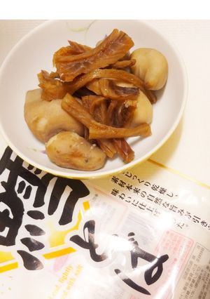 鱈とば と 里芋の 炊いたん-レシピのメイン写真