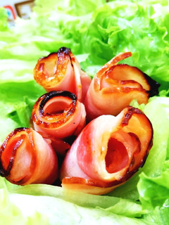 魚焼きグリルでカリカリベーコン-レシピのメイン写真