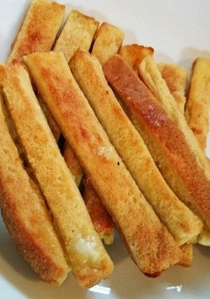 豆乳でパンの耳フレンチトースト-レシピのメイン写真