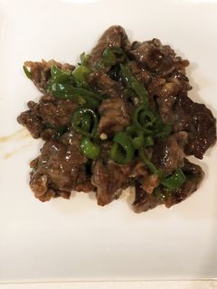 簡単牛肉とピーマンのオイスターソース炒め-レシピのメイン写真