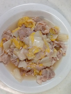 ホットクック♪ 白菜と豚バラの簡単煮物-レシピのメイン写真
