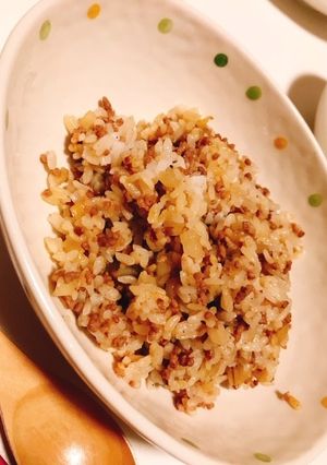 ひき肉の簡単チャーハン-レシピのメイン写真