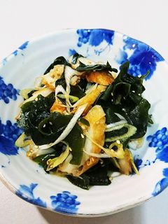 簡単☆竹輪とワカメの和え物-レシピのメイン写真