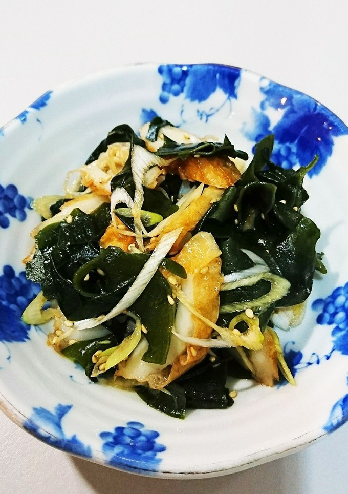 簡単☆竹輪とワカメの和え物-レシピのメイン写真