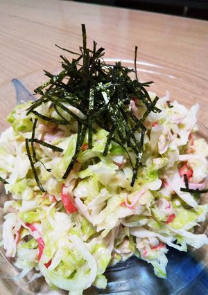 たっぷりヘルシー♪キャベツとツナのサラダ-レシピのメイン写真