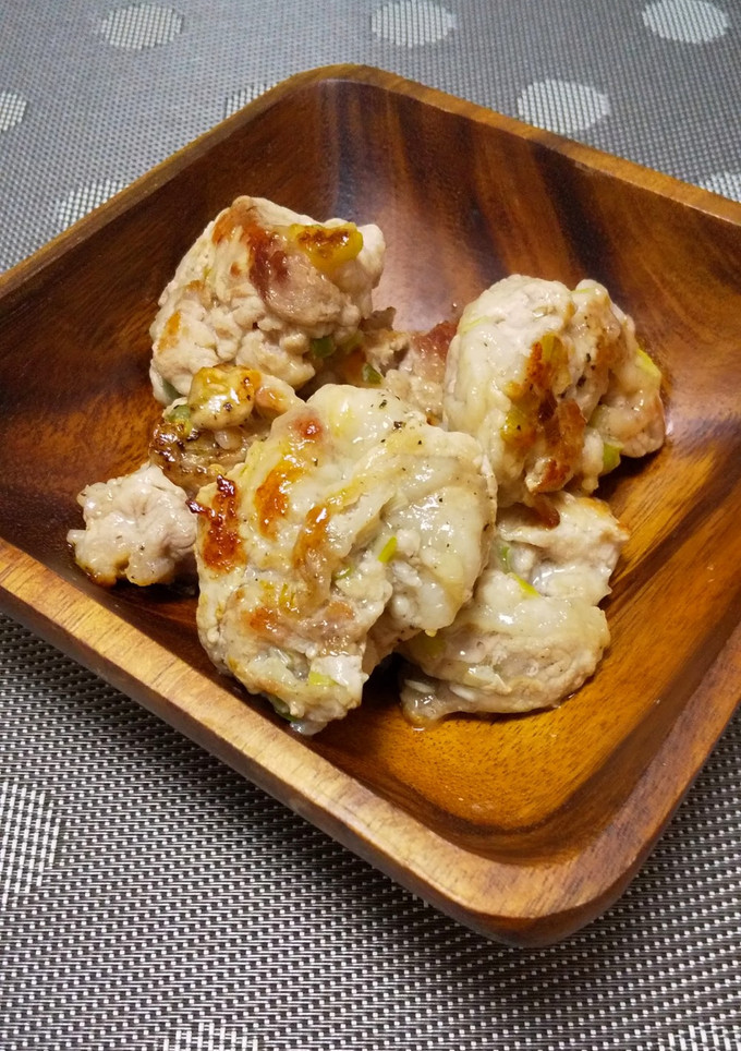 豚こまの一口ステーキ～ネギ塩風味～-レシピのメイン写真