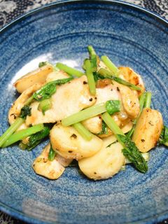 鶏むね肉とかぶのバター醤油炒め-レシピのメイン写真