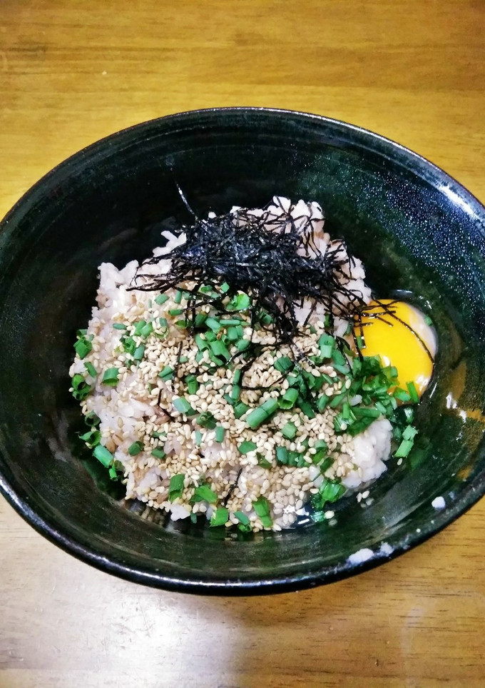 梨湖の超簡単時短!卵かけご飯-レシピのメイン写真