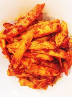 超簡単マコモダケの食べるラー油炒め-レシピのメイン写真