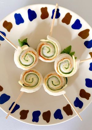 ちくわのしそチーズ巻き-レシピのメイン写真