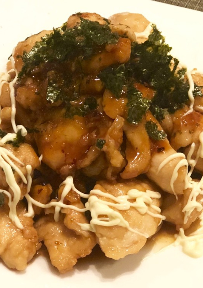 鶏むね肉の柔らかマヨ照り焼き-レシピのメイン写真