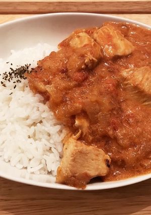 ヘルシーかつ美味い！バターチキンカレー！-レシピのメイン写真