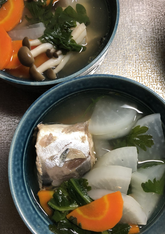 簡単！野菜たっぷりサバ缶煮込み汁-レシピのメイン写真
