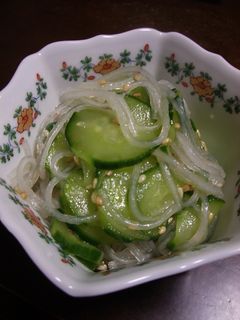 はるさめときゅうりの酢の物-レシピのメイン写真