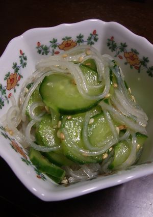 はるさめときゅうりの酢の物-レシピのメイン写真