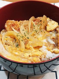 豚カツからの定番☆カツ丼-レシピのメイン写真